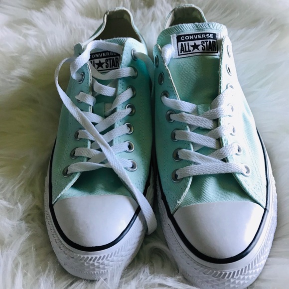 Converse Shoes - Converse All Star mint green low tops